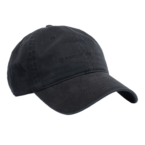 Black Hat With Black Logo